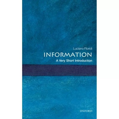 现货 英文原版 信息 牛津通识读本 科普 Information A Very Short Introduction 英语读物 Oxford University