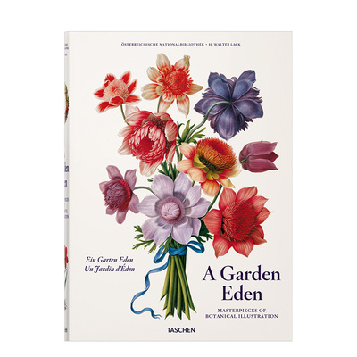现货 英文原版 A Garden Eden. Masterpieces of Botanical Illustration 伊甸园：植物插图的杰作植物学绘画研究画册进口书大开本