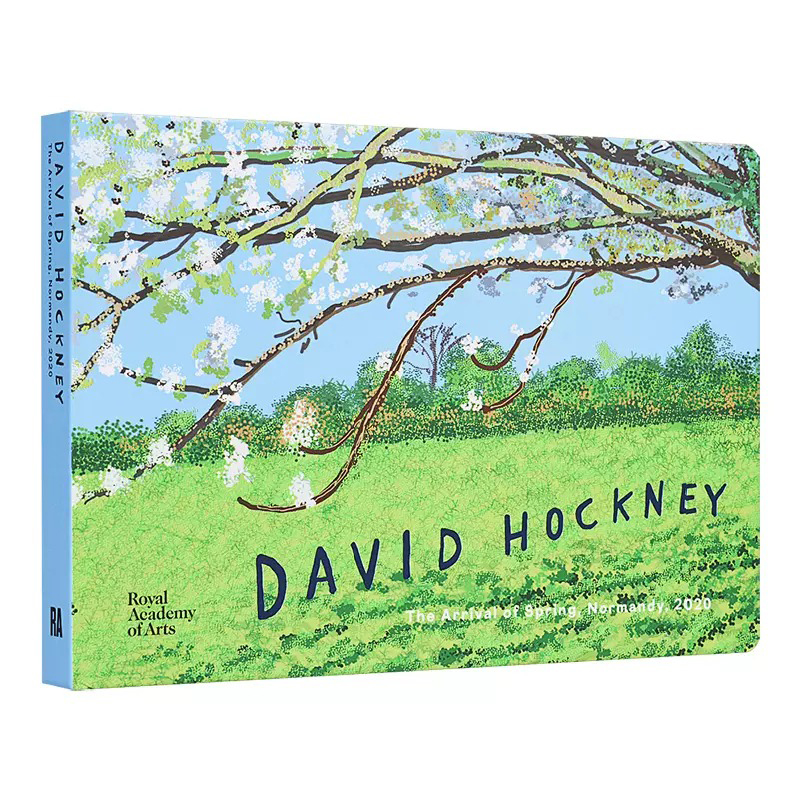 现货 英文原版 大卫霍克尼 春天的到来 诺曼底绘画 David Hockney: The Arrival of Spring in Normandy, 2020