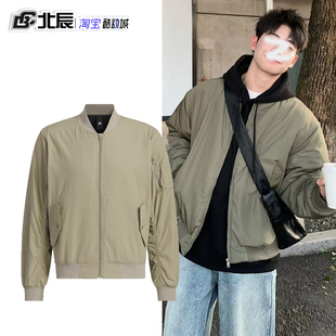 Adidas阿迪达斯男外套梭织立领飞行夹克运动休闲防风棒球服JP4646