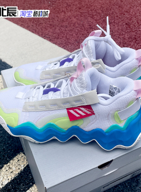 adidas阿迪达斯男鞋Exhibit B新款减震训练团队实战篮球鞋GZ9552