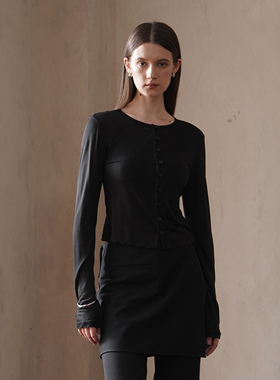 2LINKS｜九粒扣莱赛尔天丝 夏季纯色 上衣