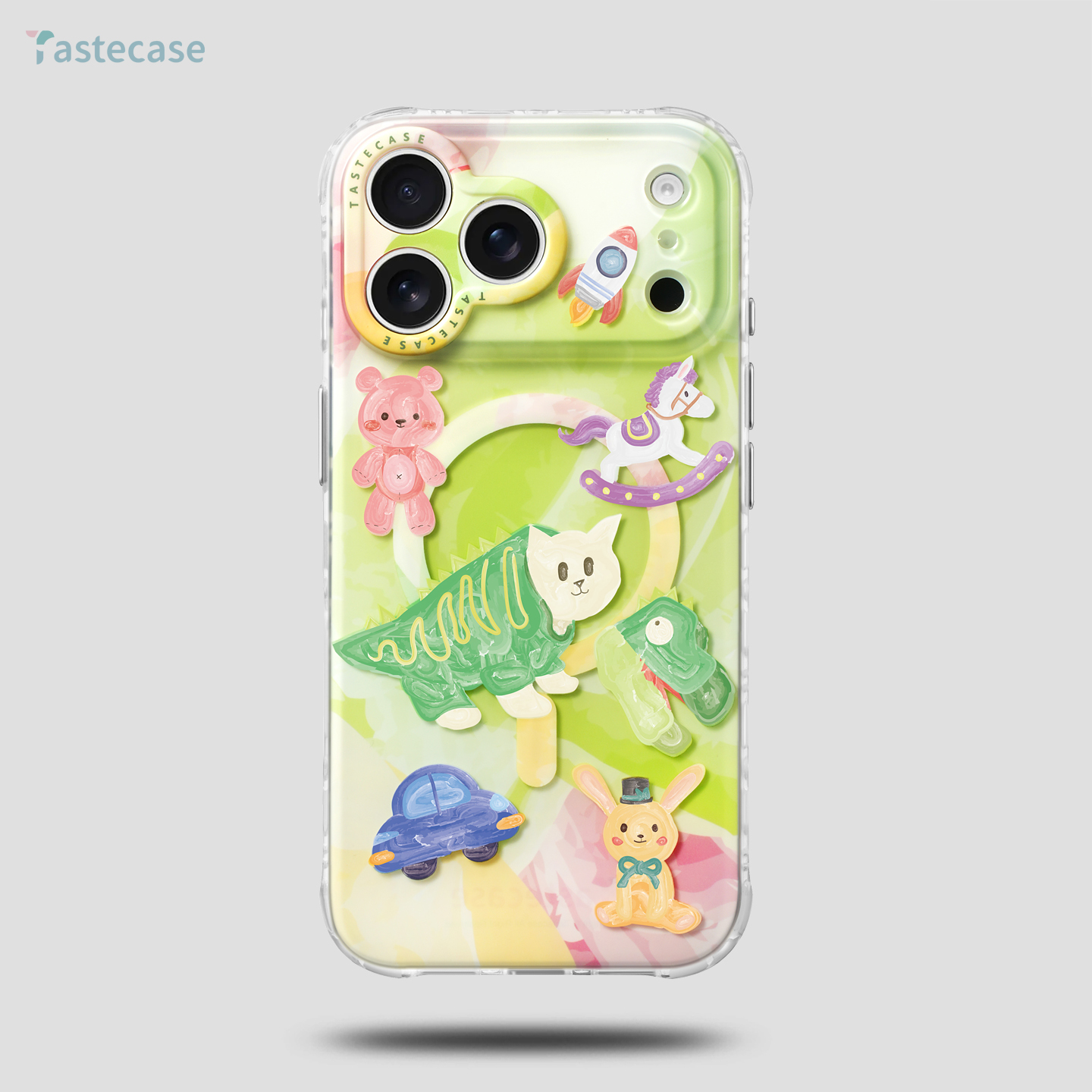 新年恐龙猫磁吸MagSafe可爱创意