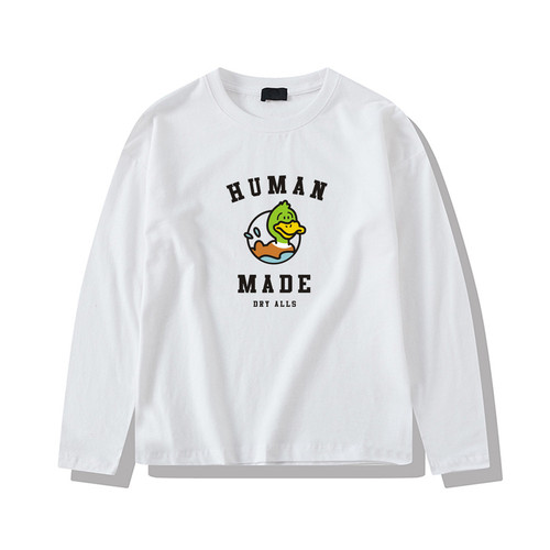 HUMANMADE童装全棉长袖T恤