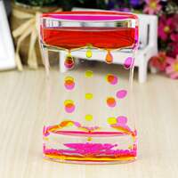 Creative and beautiful waist two-color liquid water drop sand oil leak home decoration item, personalized gift for children and girls thumbnail 8