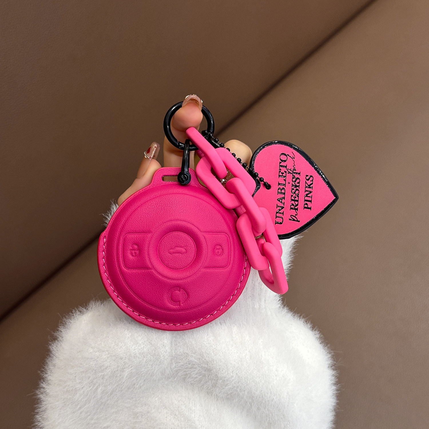 适用奔驰精灵smart汽车钥匙套