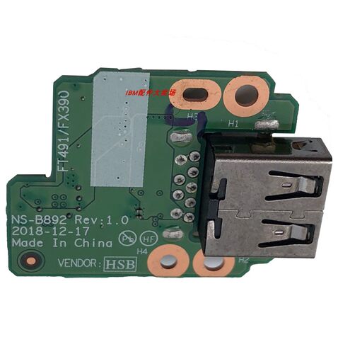 适用联想 X390 T490S X13 T14S NS-B892 01YN265 USB板 右侧小板