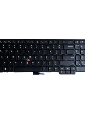 适用联想 Thinkpad L560 US英文键盘 非背光 黑色 00PA575