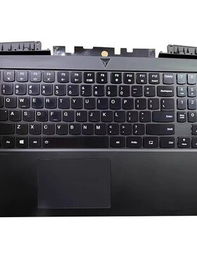 适用 联想 Y7000P C壳 掌托 背光键盘 US英文 黑色 2018 2019款