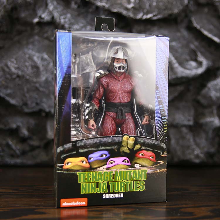正版neca忍者神龟施莱德斯普林特大脚兵7寸人偶模型手办玩具