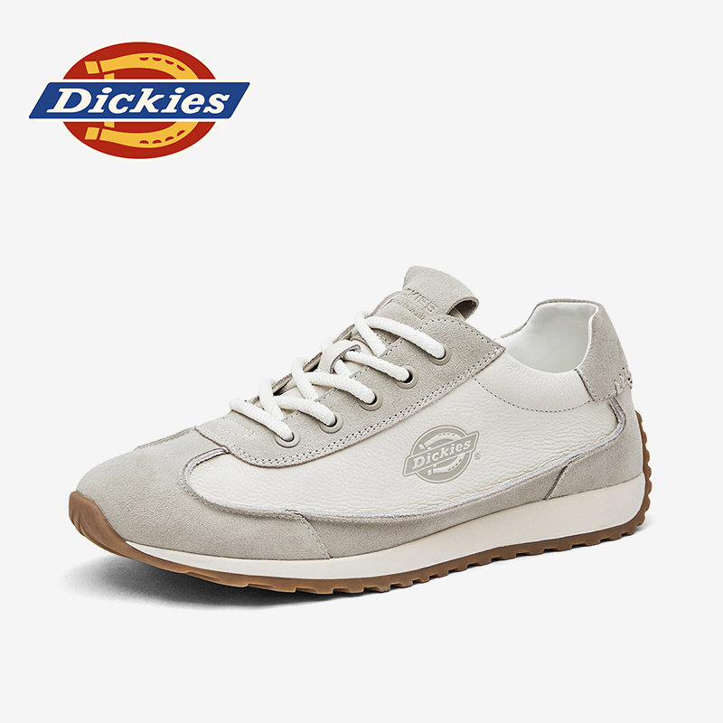 Dickies德训鞋男款夏季透气防滑耐磨厚底增高复古百搭休闲运动鞋
