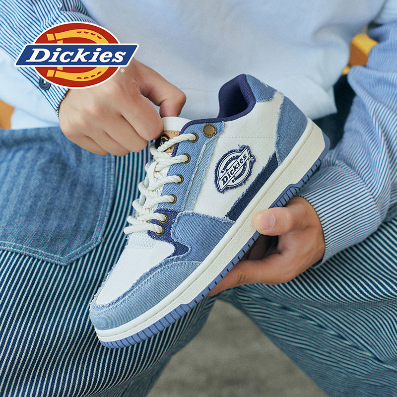 Dickies2026新款厚底透气板鞋