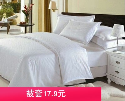 宾馆民宿学校洗浴白色美容院被单