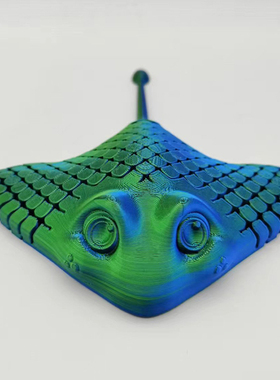 3d打印魔鬼鱼解压玩具减压