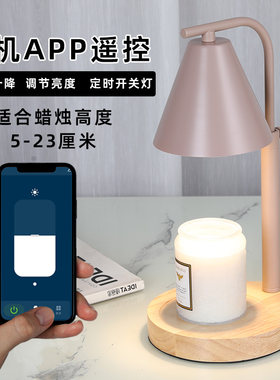 手机遥控定时开关可调光可大蜡烛