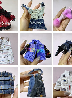 6分娃娃衣服ob22娃衣彩虹大姐姐丽佳小布30cm左右可穿 链接四