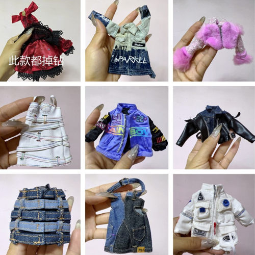 6分娃娃衣服ob22娃衣彩虹大姐姐丽佳小布30cm左右可穿 链接四