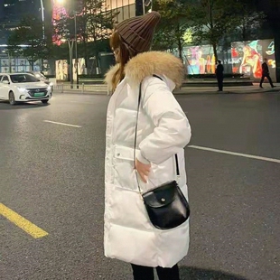棉服女中长款韩版矮个子东大门原宿风棉衣女面包服冬天外套女