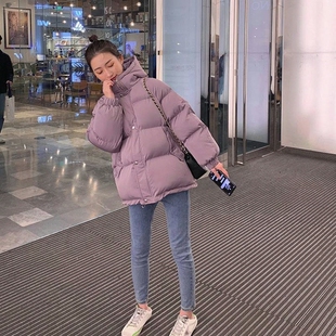 女装短款韩版棉服学生冬装加厚2026保暖女百搭新款宽松羽绒棉袄潮
