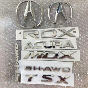 汽车思铂睿改装讴歌车标ACURA 后标尾标英文字母车标后备箱车标贴