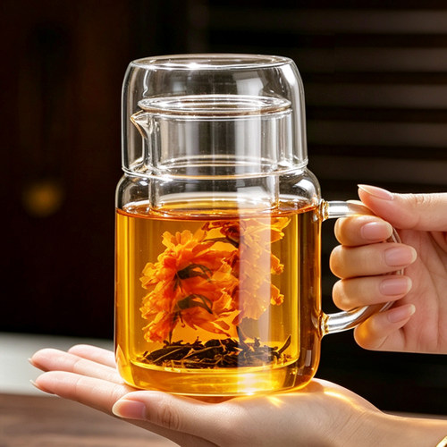 玻璃茶壶带过滤围炉煮茶电陶炉
