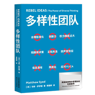 多样性团队 企业管理 管理学 把多维思考力 变成团队生产力 高效解决复杂问题的强大团队 组织 创新 领导力 团队建设 果麦文化