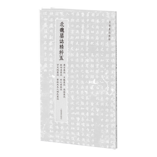 北朝墓志精粹五 罗宗墓志王曦墓志高猛墓志殷伯姜墓志封之秉墓志宇文悦墓志贺收及夫人侯氏墓志上海书画出版社 篆刻书法毛笔字帖