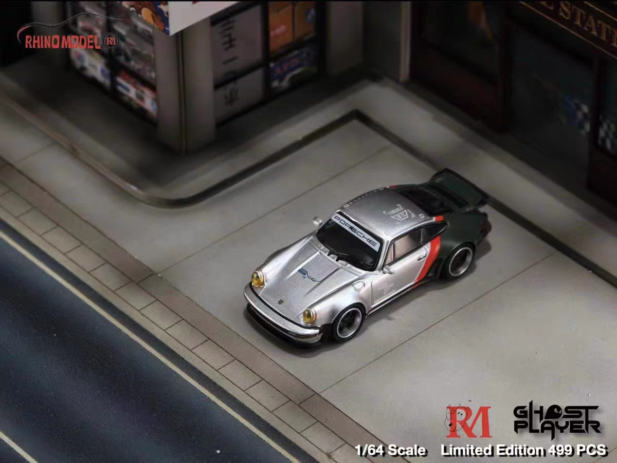 【欧文】RM x Ghost Player 1:64 Singer 930赛博朋克合金汽车