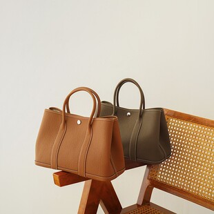 garden花园包真皮h家女包托特包女大容量高级感通勤斜挎14寸电脑