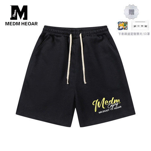 MEDM国潮夏季短裤美式休闲运动裤
