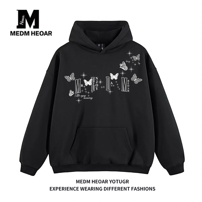 【MEDM】国潮连帽卫衣男女同款