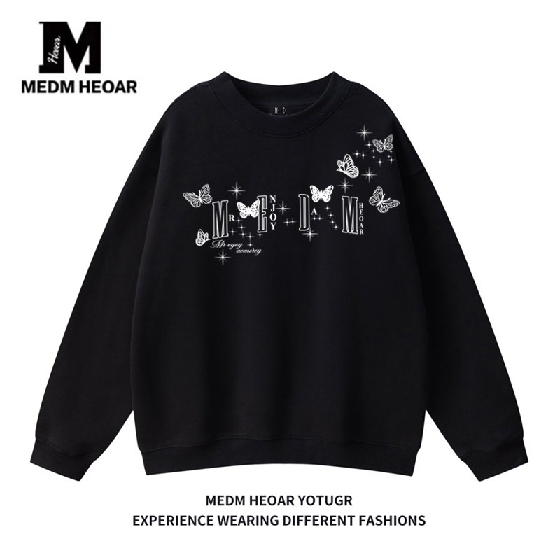 【MEDM】基础圆领卫衣秋冬