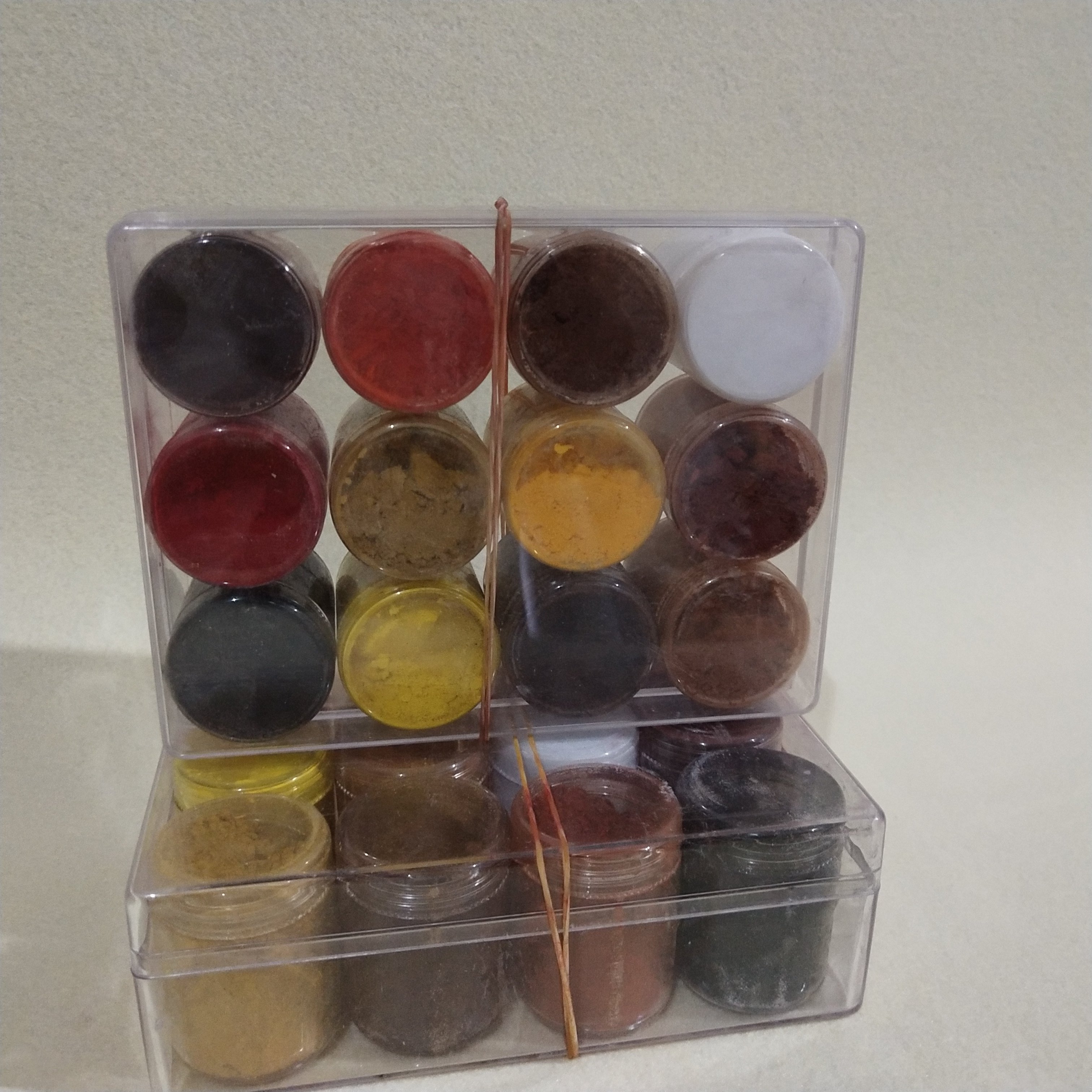 木器补油漆美容楼梯地板木门进口12色颜料粉家具维修材料色粉修u.