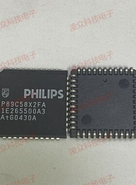 P89C58X2FA P89C61X2BA 封装PLCC44 原装原厂芯片 全新IC 可直拍
