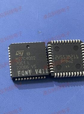 M27C4002-70C1 封装PLCC44 原装原厂芯片 全新IC 可直拍咨询