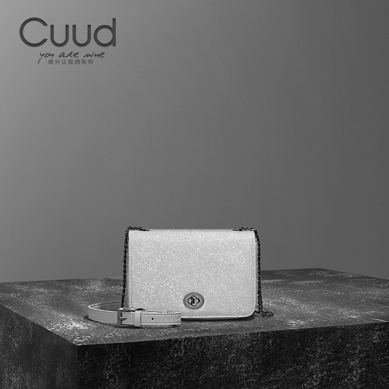Cuud小包包女新款2022时尚斜挎潮流百搭链条单肩包,箱包皮具/热销女包/男包,小方包,淘宝优惠券,粉丝福利购,淘宝优惠卷