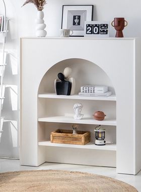 玄关柜装饰柜壁炉木质法式