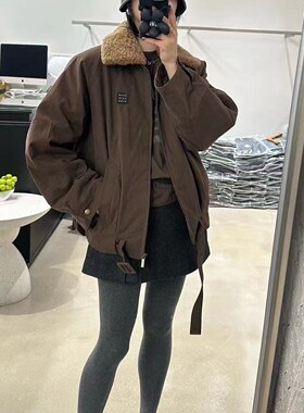 8090服饰韩版时尚宽松派克服