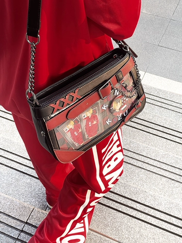 浮游猫 Оригинальный Dazheng Pain Pack Swary Crossbody Pain Pain Mini Demon Выставка двухмерного студенческого общества скот