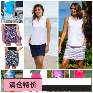 高尔夫女装夏季运动半身裙子中长款速干透气防走光golf球衣服大码