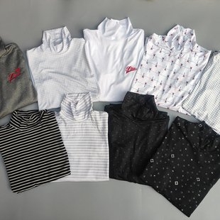 polo保暖加绒防晒t恤衣 打底衫 日本东丽面料高尔夫女装 半高领长袖