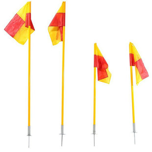 足球角旗标志杆角旗杆足球运球绕杆篮球训练绕杆注水旗杆插地角旗