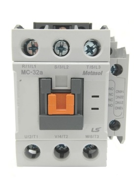 原装正品Metasol门锁抱闸交流接触器LS MC-32a MC32A AC220V 电梯