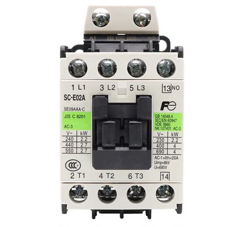 正品富士Fe抱闸接触器 四组常开 4N0 SCE02A AC110V 电梯
