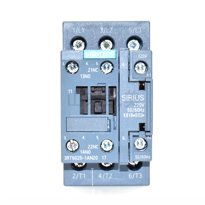原装正品 西门子SIRIUS交流接触器3RT6025-1AN20 17A AC220V