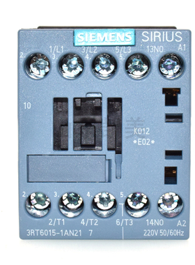 原装正品 西门子 接触器 SIRIUS 3RT6015-1AN21 220V 抱闸电梯