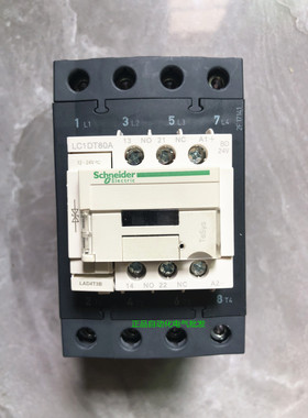 原装正品 施耐德 直流四极接触器 LC1DT80ABD DC24V 80A