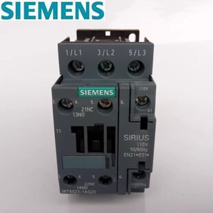原装正品 西门子 交流接触器 3RT6023-1AG20 AC110V 1AN20 AC220V