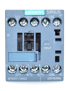 正品 西门子 SIRIUS 抱闸 交流接触器 3RT6017-1AN22 AN21 AC220V
