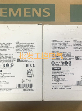 西门子 3RF2950-0GA16 继电器附件 3RF29500GA16 负荷监控设备